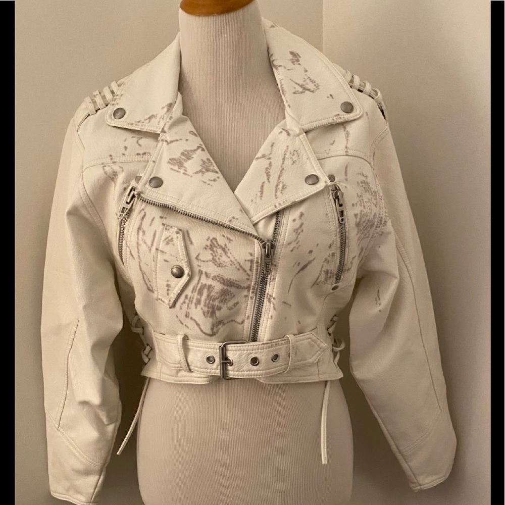 New BlankNYC Faux Leather Jacket - Small